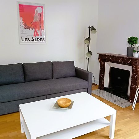 102 - Appart Renove Avec Grand Salon Et 1 Chambre - Tram Et Clinique Mutualiste A 1 Min Grenoble Ngoại thất bức ảnh