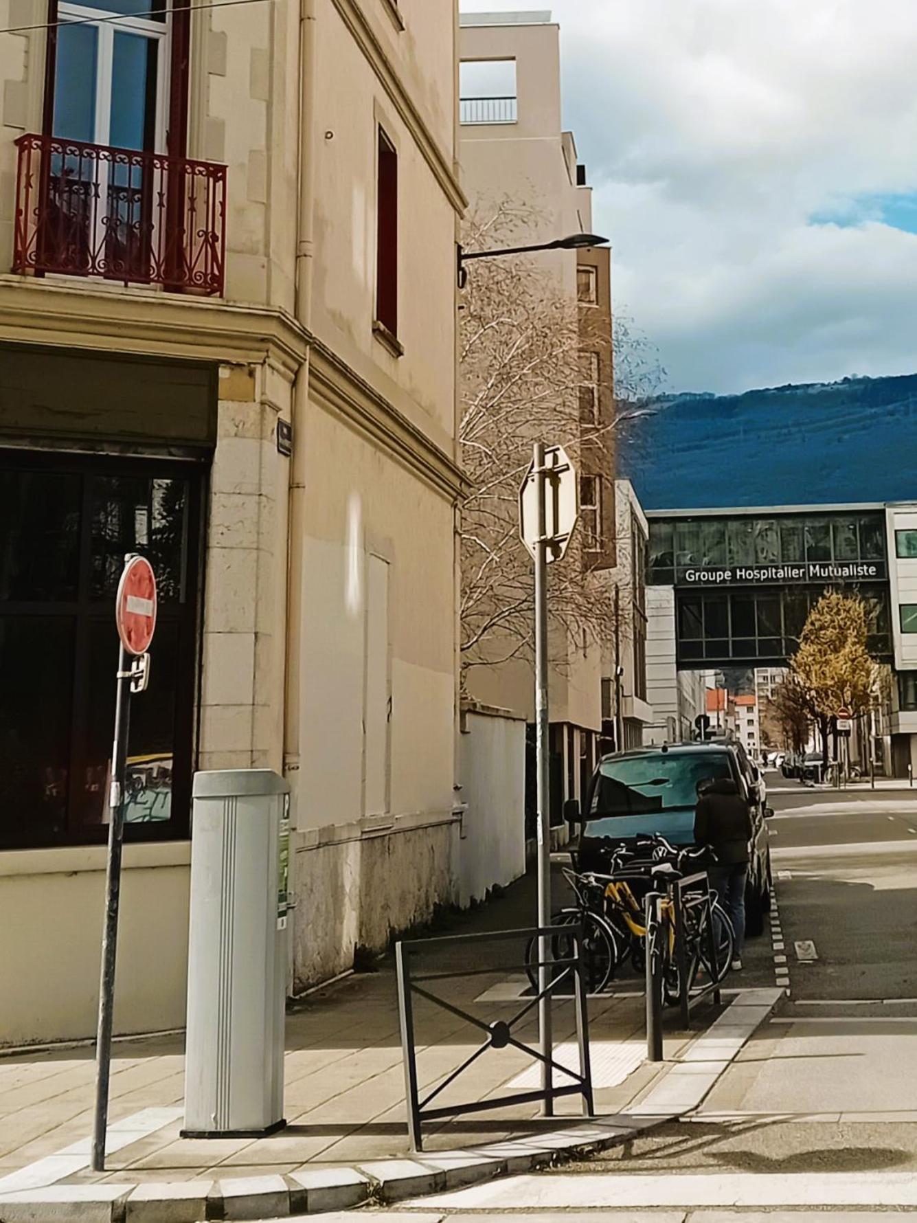 102 - Appart Renove Avec Grand Salon Et 1 Chambre - Tram Et Clinique Mutualiste A 1 Min Grenoble Ngoại thất bức ảnh