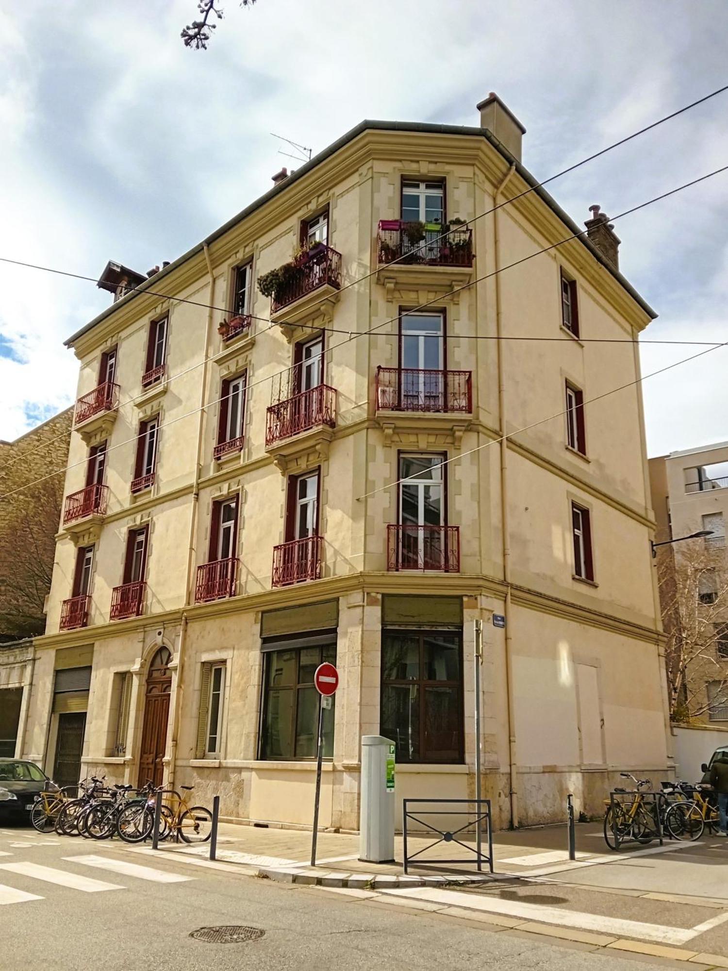 102 - Appart Renove Avec Grand Salon Et 1 Chambre - Tram Et Clinique Mutualiste A 1 Min Grenoble Ngoại thất bức ảnh
